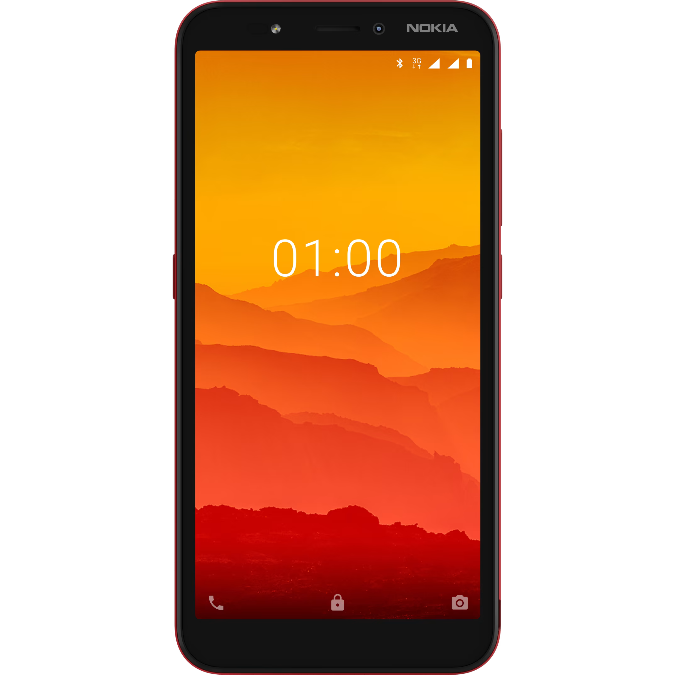 nokia-C1-red-front-int